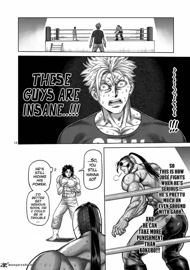 Kengan Omega Chapter 15 - Page 14 in English
