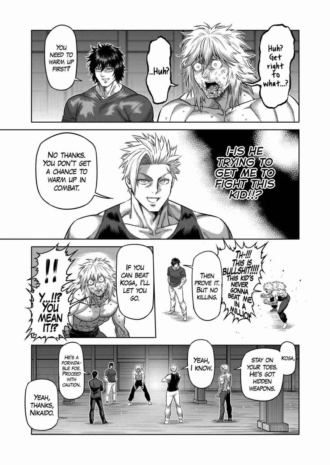 Kengan Omega Chapter 156 - Page 15 in English