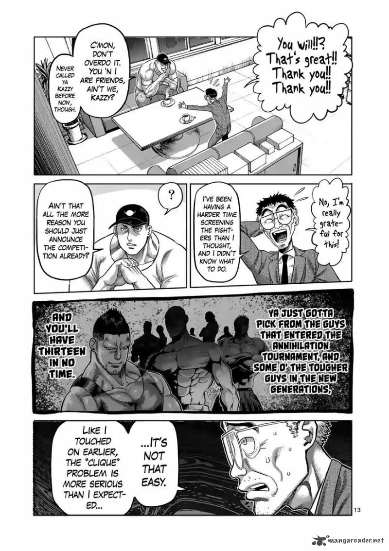 Kengan Omega Chapter 16 - Page 13 in English