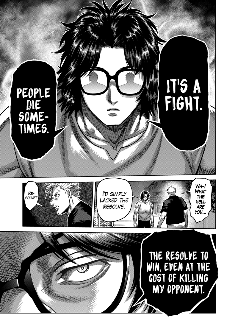 Kengan Omega Chapter 167.2 - Page 8 in English