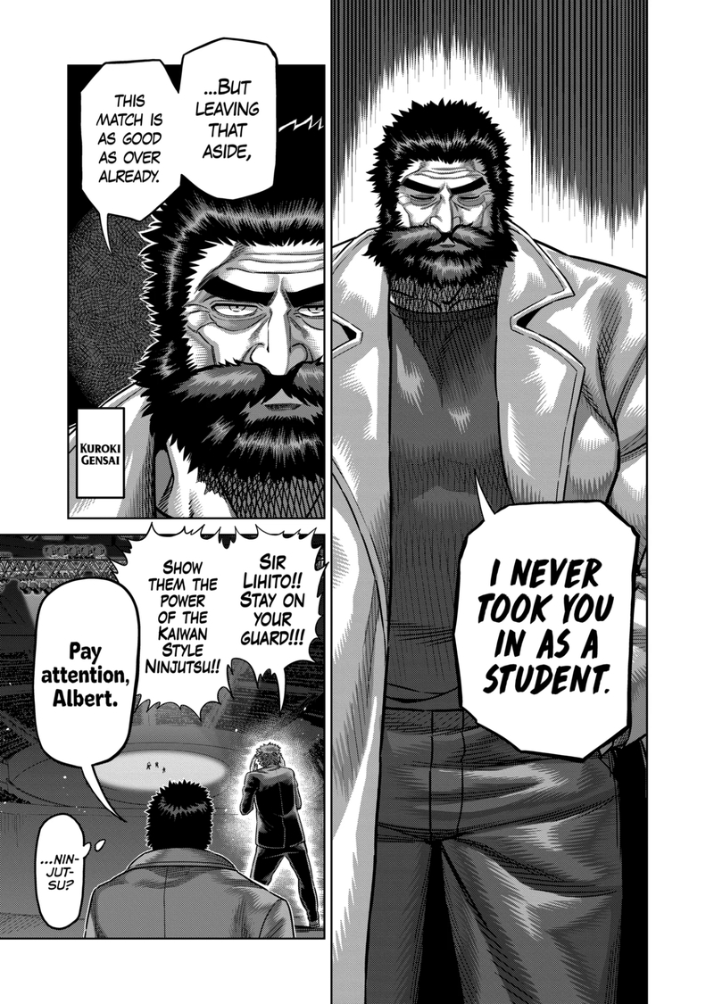 Kengan Omega Chapter 174 - Page 9 in English