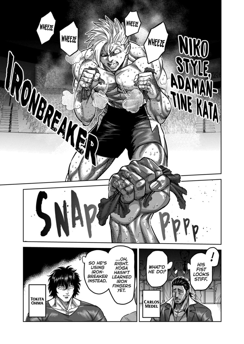 Kengan Omega Chapter 177 - Page 9 in English