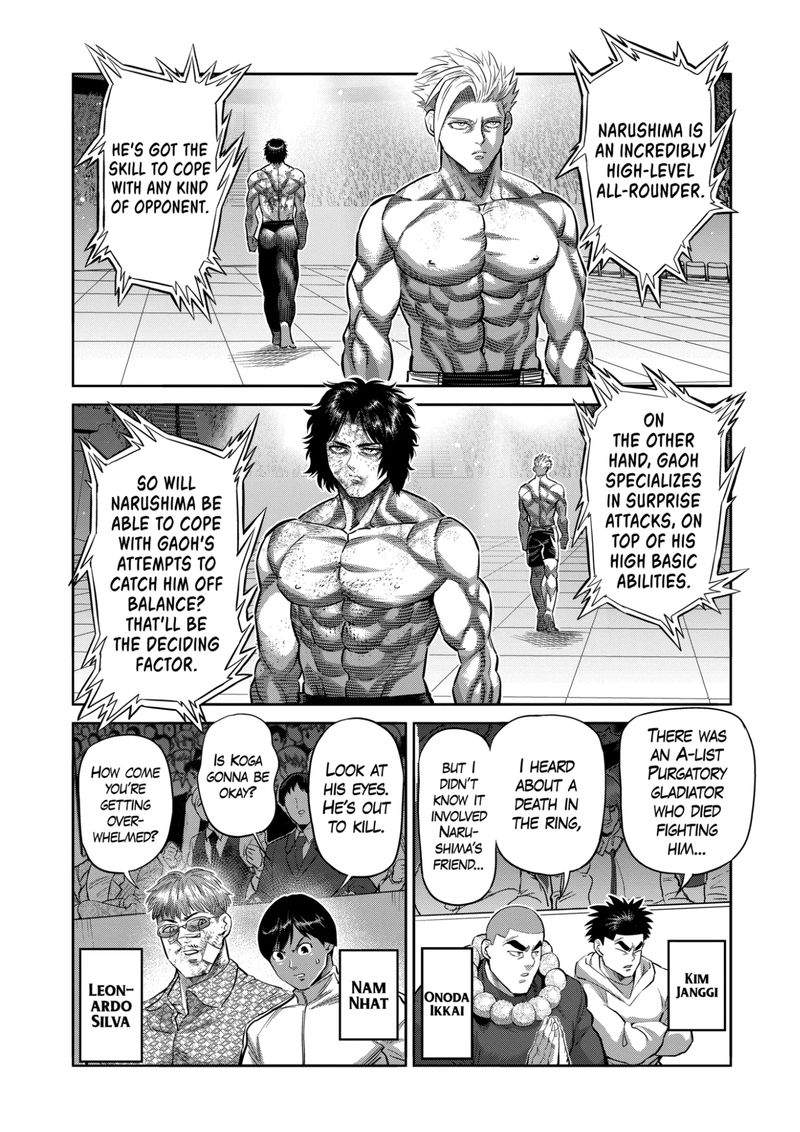 Kengan Omega Chapter 187 - Page 6 in English