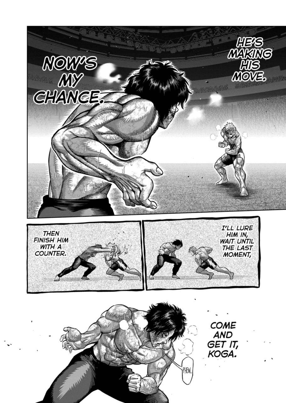 Kengan Omega Chapter 190 - Page 8 in English