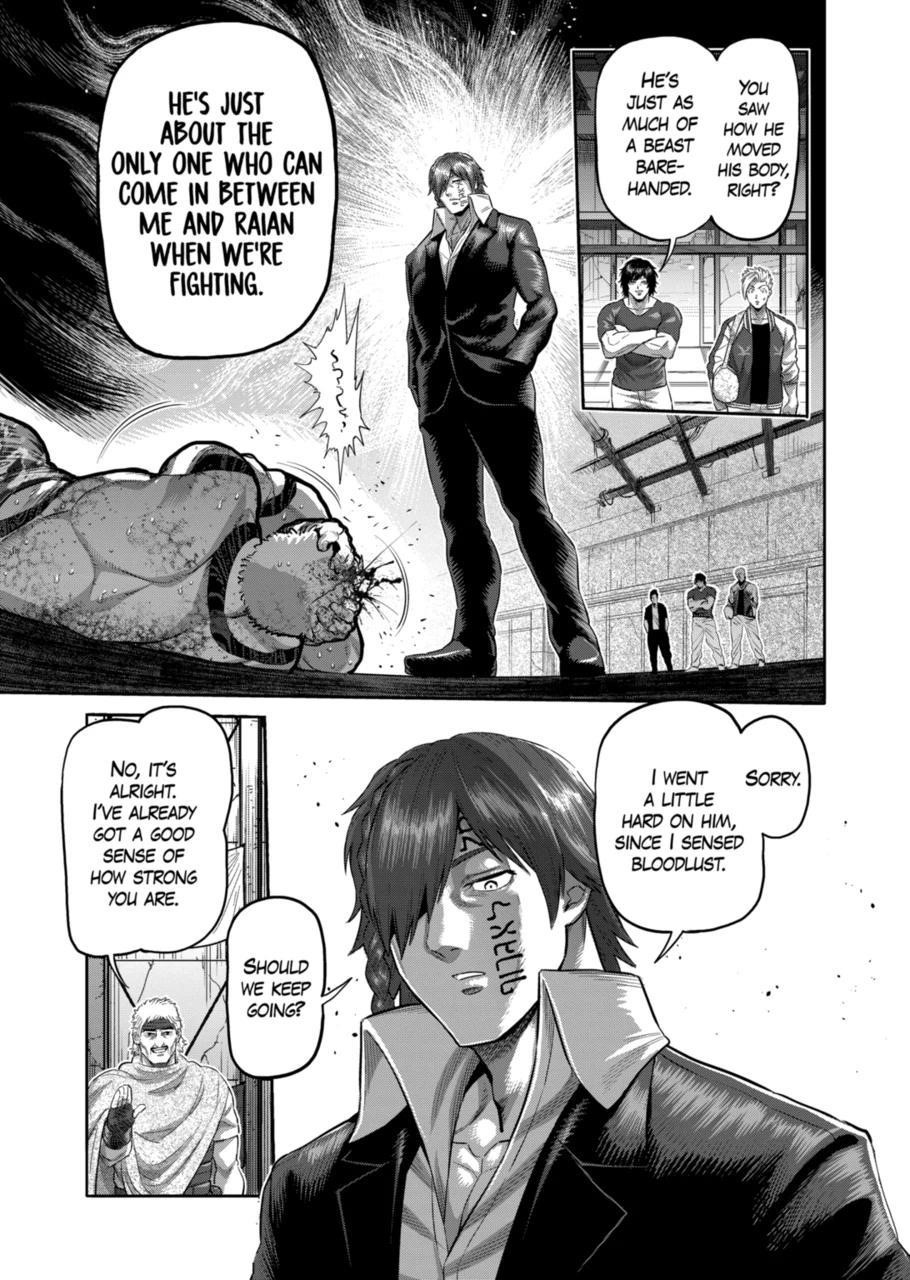 Kengan Omega Chapter 202 - Page 13 in English