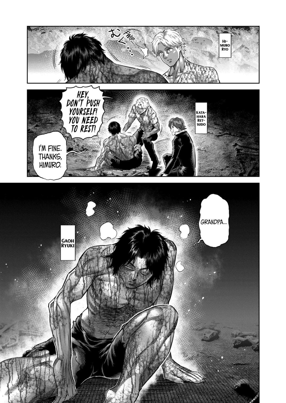 Kengan Omega Chapter 214 - Page 3 in English
