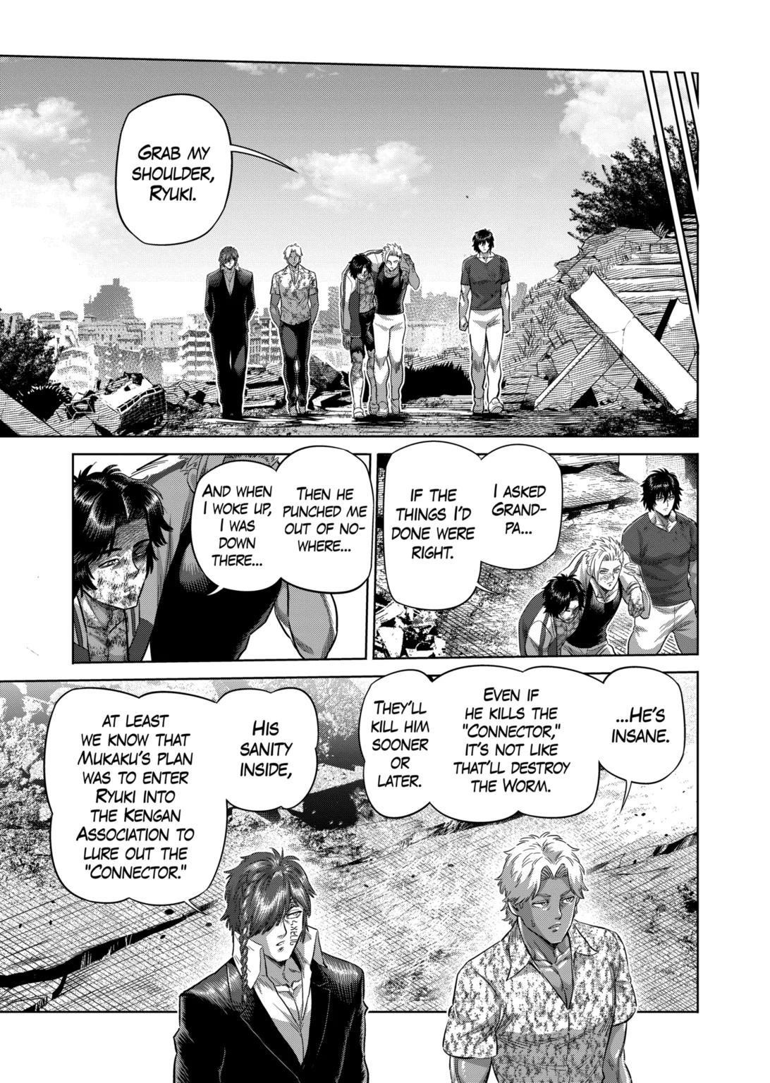 Kengan Omega Chapter 214 - Page 7 in English