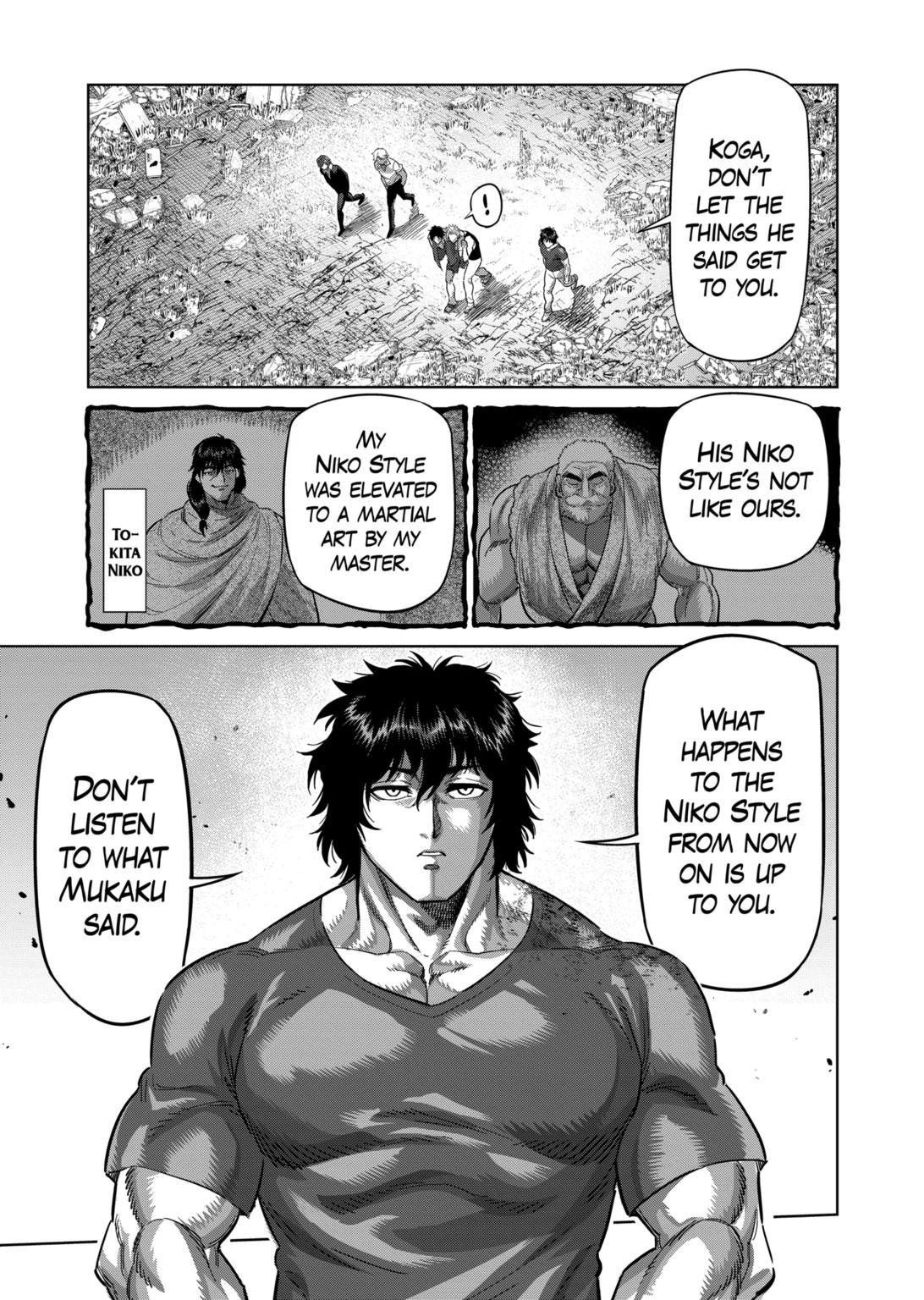 Kengan Omega Chapter 214 - Page 9 in English