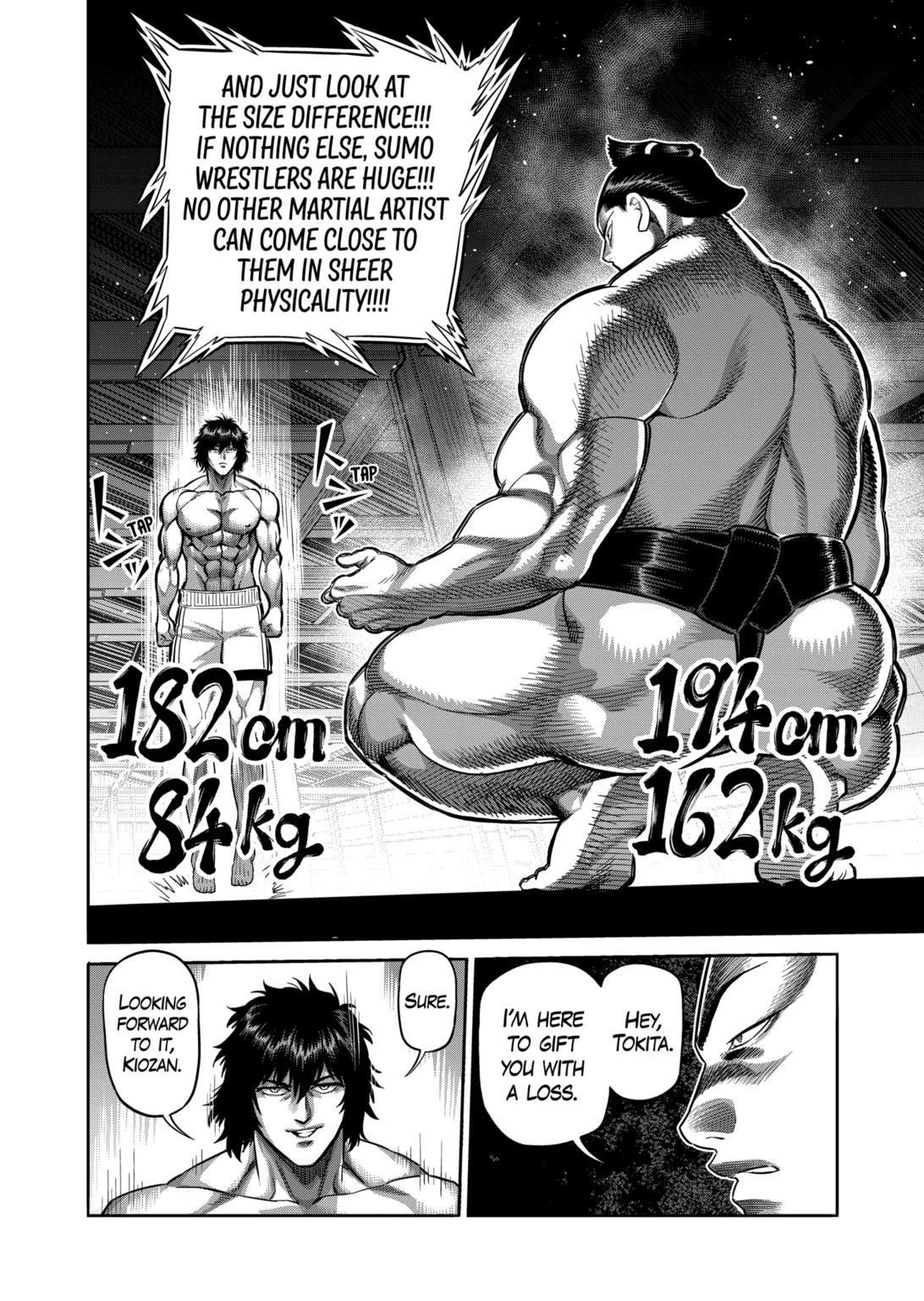 Kengan Omega Chapter 221 - Page 8 in English