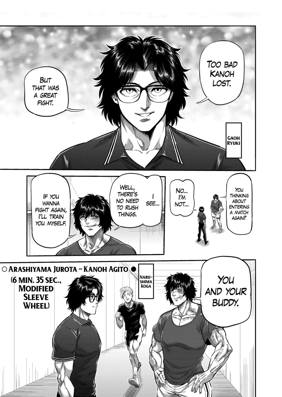 Kengan Omega Chapter 227 - Page 22 in English