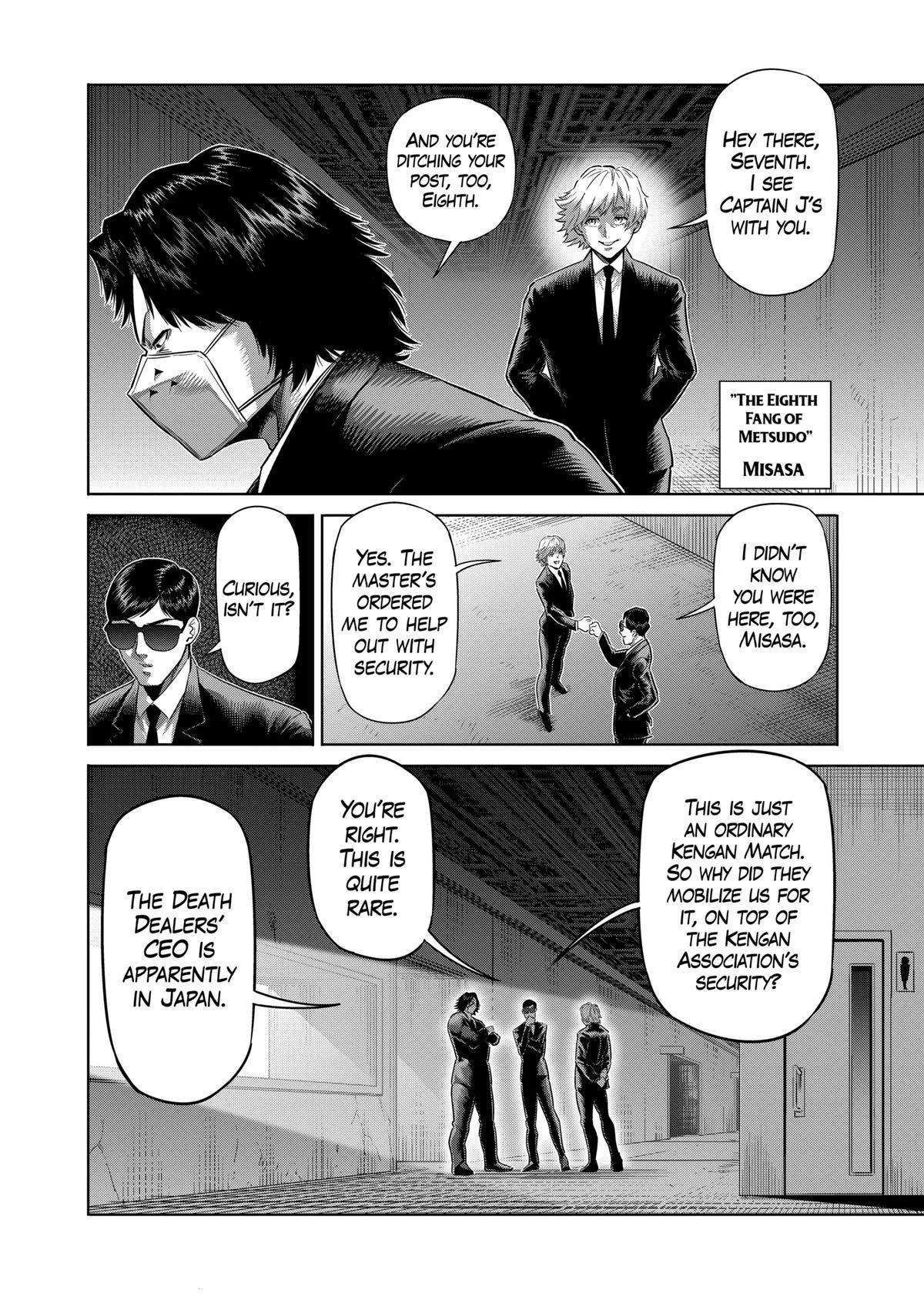 Kengan Omega Chapter 228 - Page 8 in English