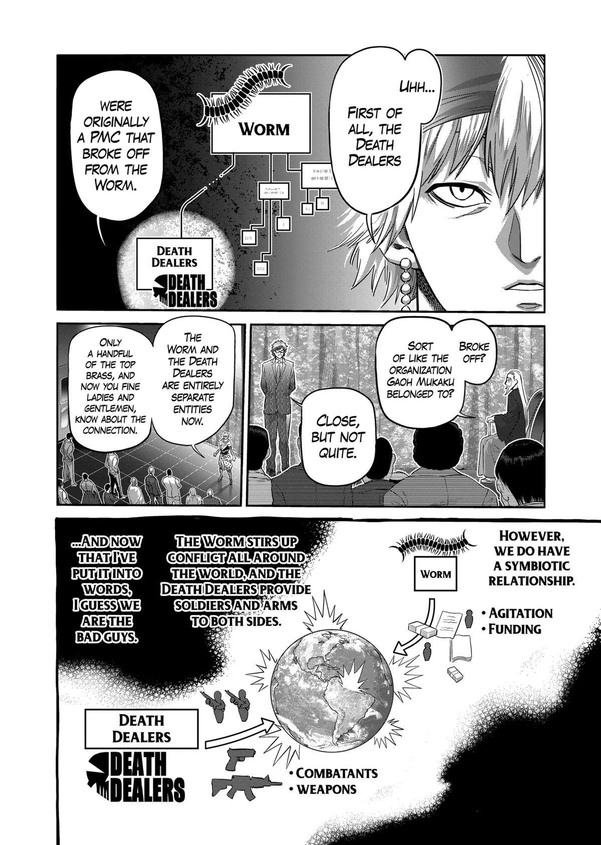 Kengan Omega Chapter 233 - Page 8 in English