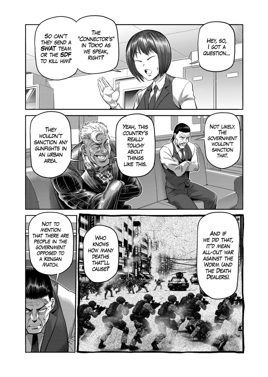 Kengan Omega Chapter 237 - Page 12 in English