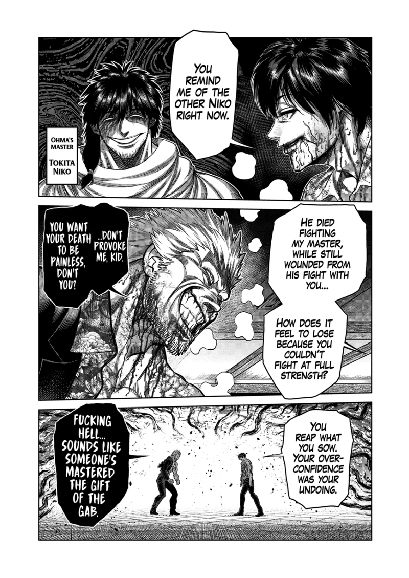 Kengan Omega Chapter 244 - Page 9 in English