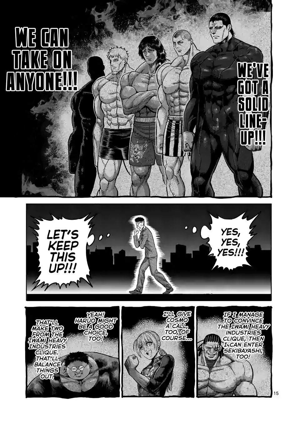 Kengan Omega Chapter 26 - Page 15 in English