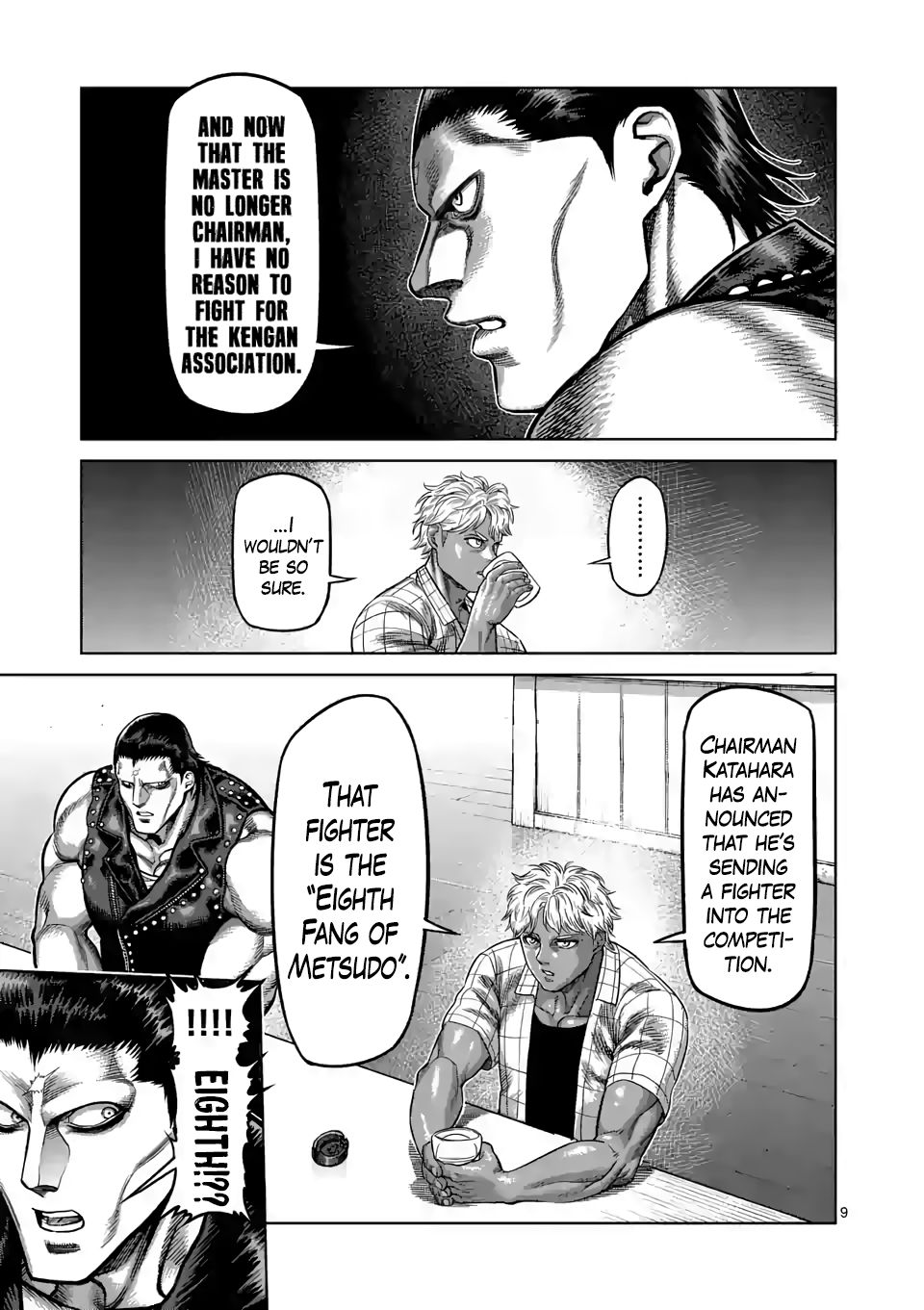 Kengan Omega Chapter 26 - Page 9 in English
