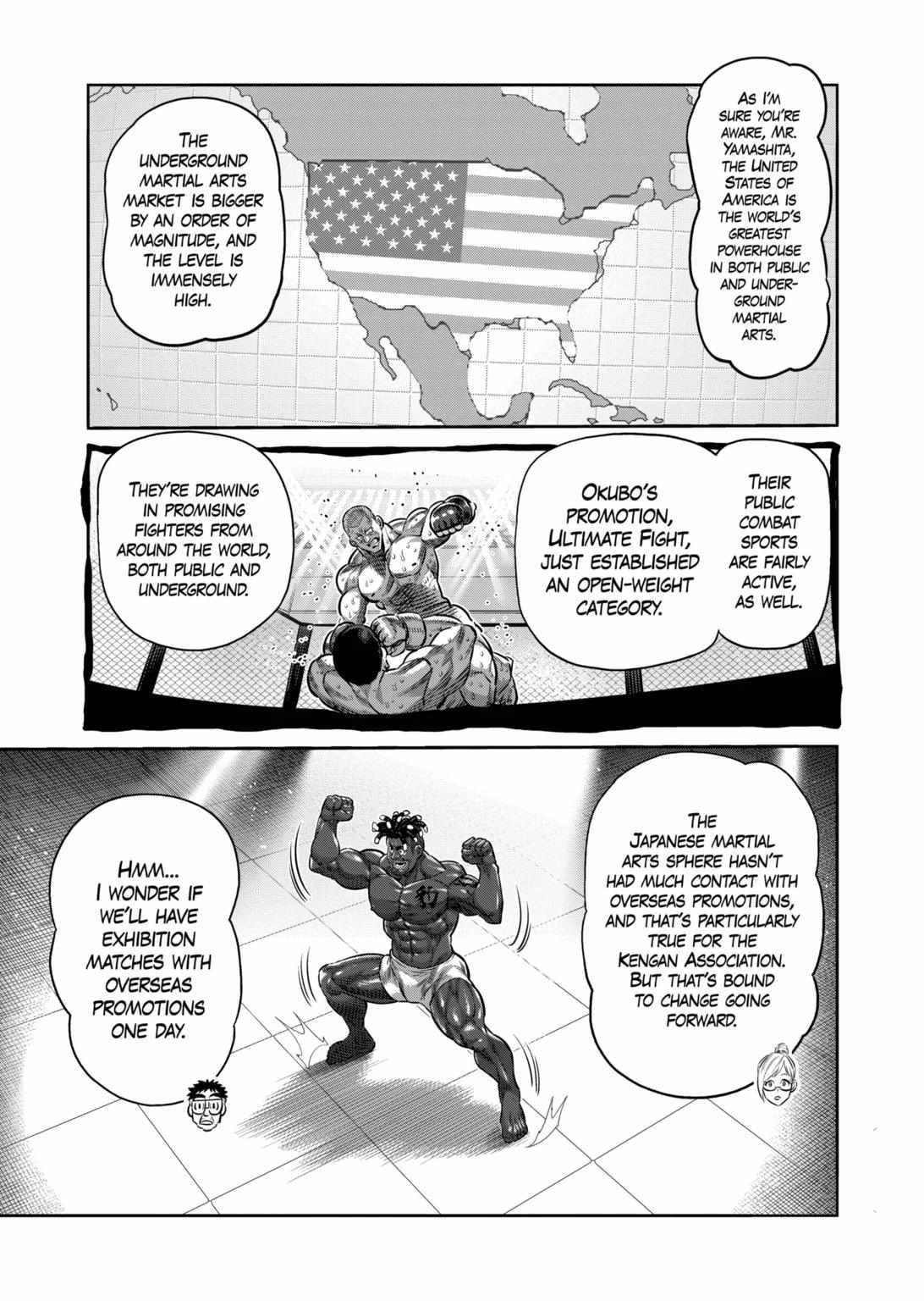 Kengan Omega Chapter 263 - Page 11 in English