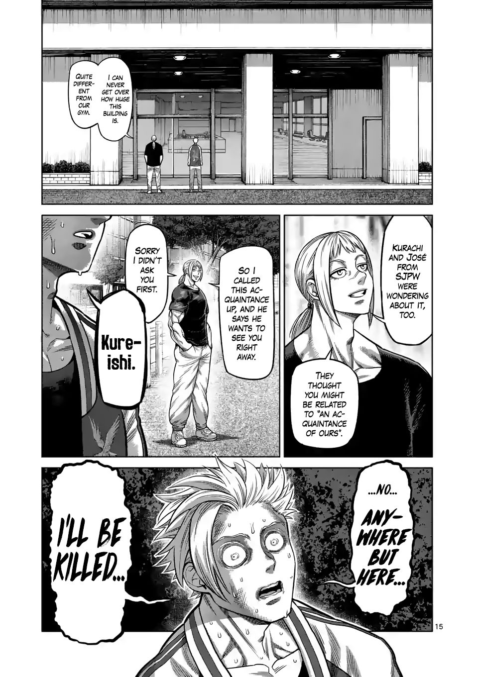 Kengan Omega Chapter 27 - Page 15 in English