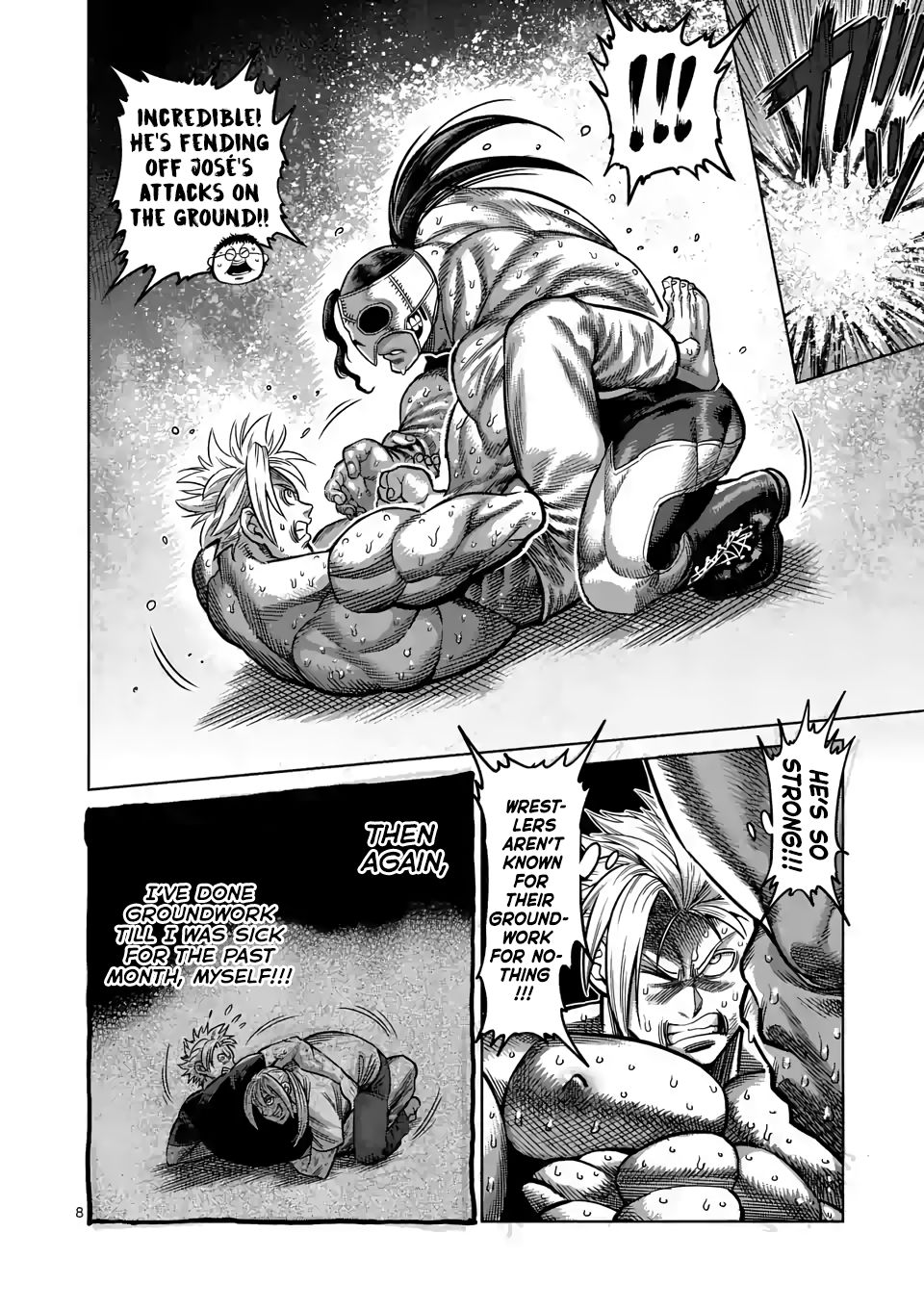 Kengan Omega Chapter 27 - Page 8 in English