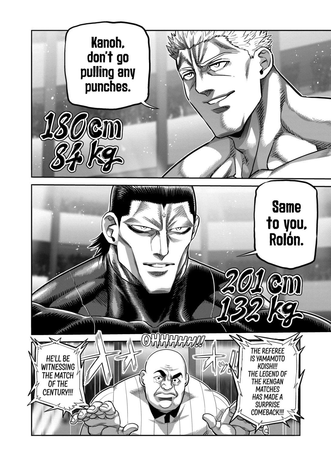 Kengan Omega Chapter 278 - Page 12 in English