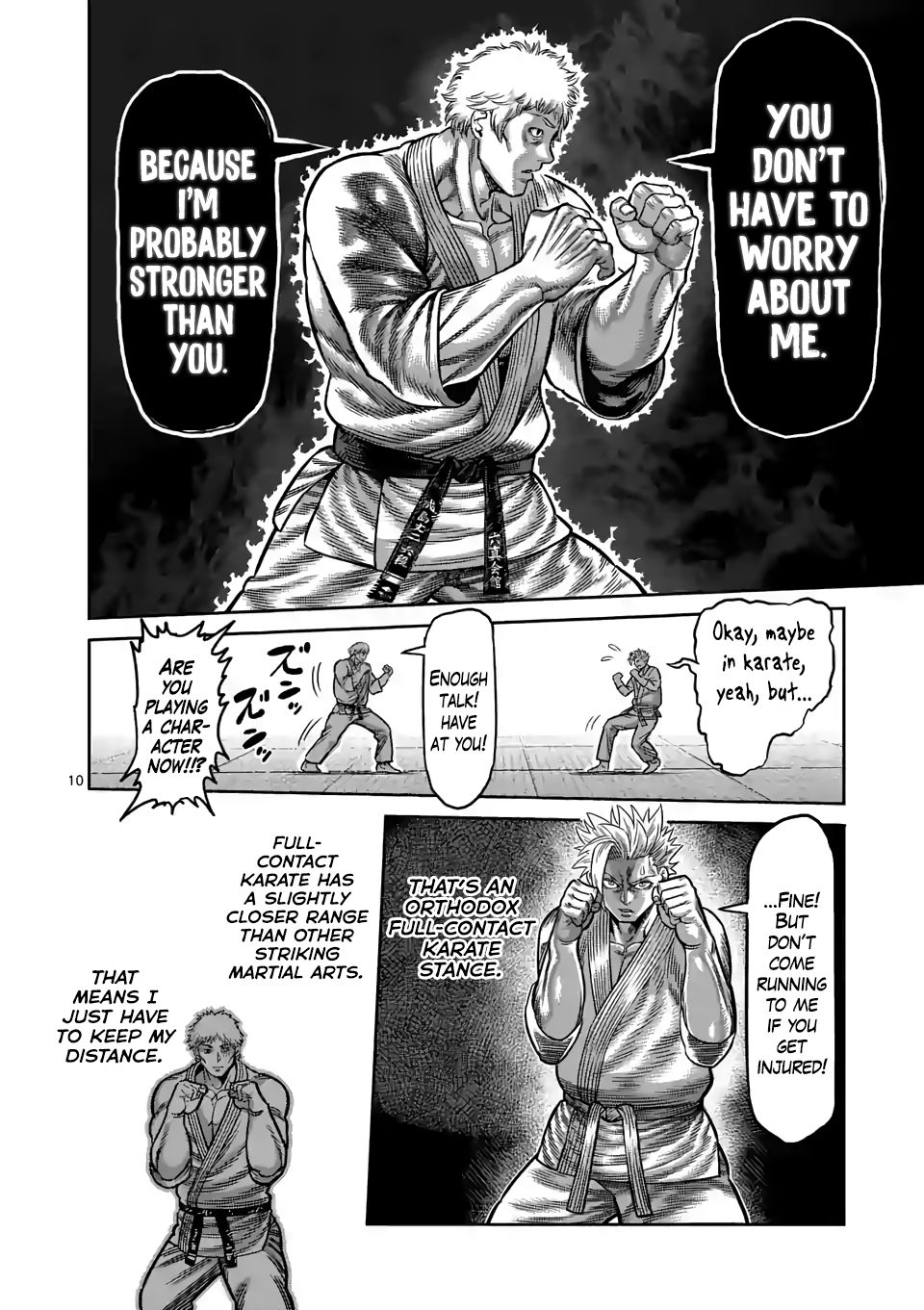 Kengan Omega Chapter 28 - Page 10 in English