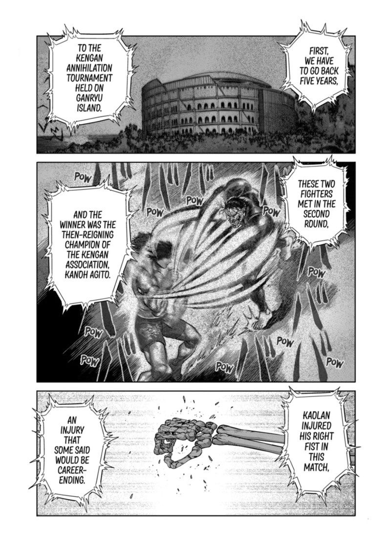 Kengan Omega Chapter 281 - Page 3 in English