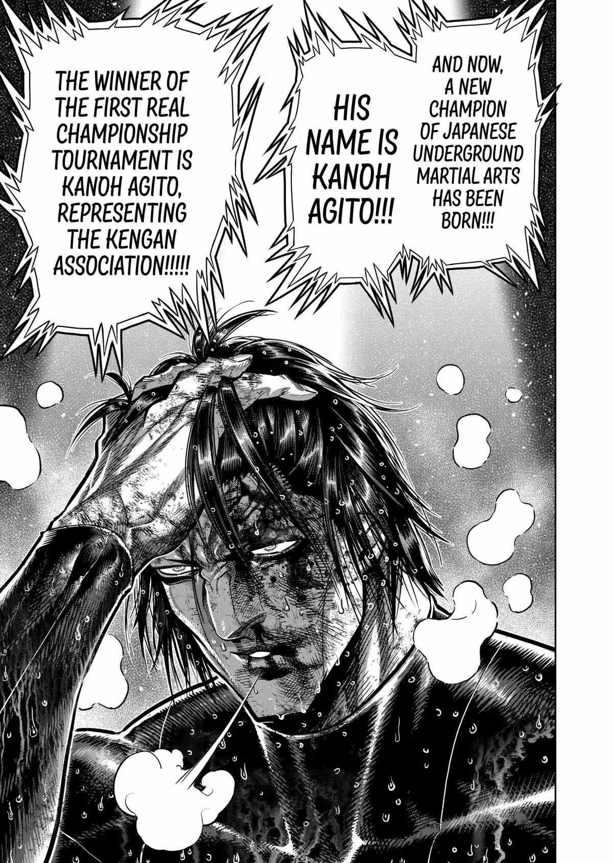 Kengan Omega Chapter 284 - Page 23 in English