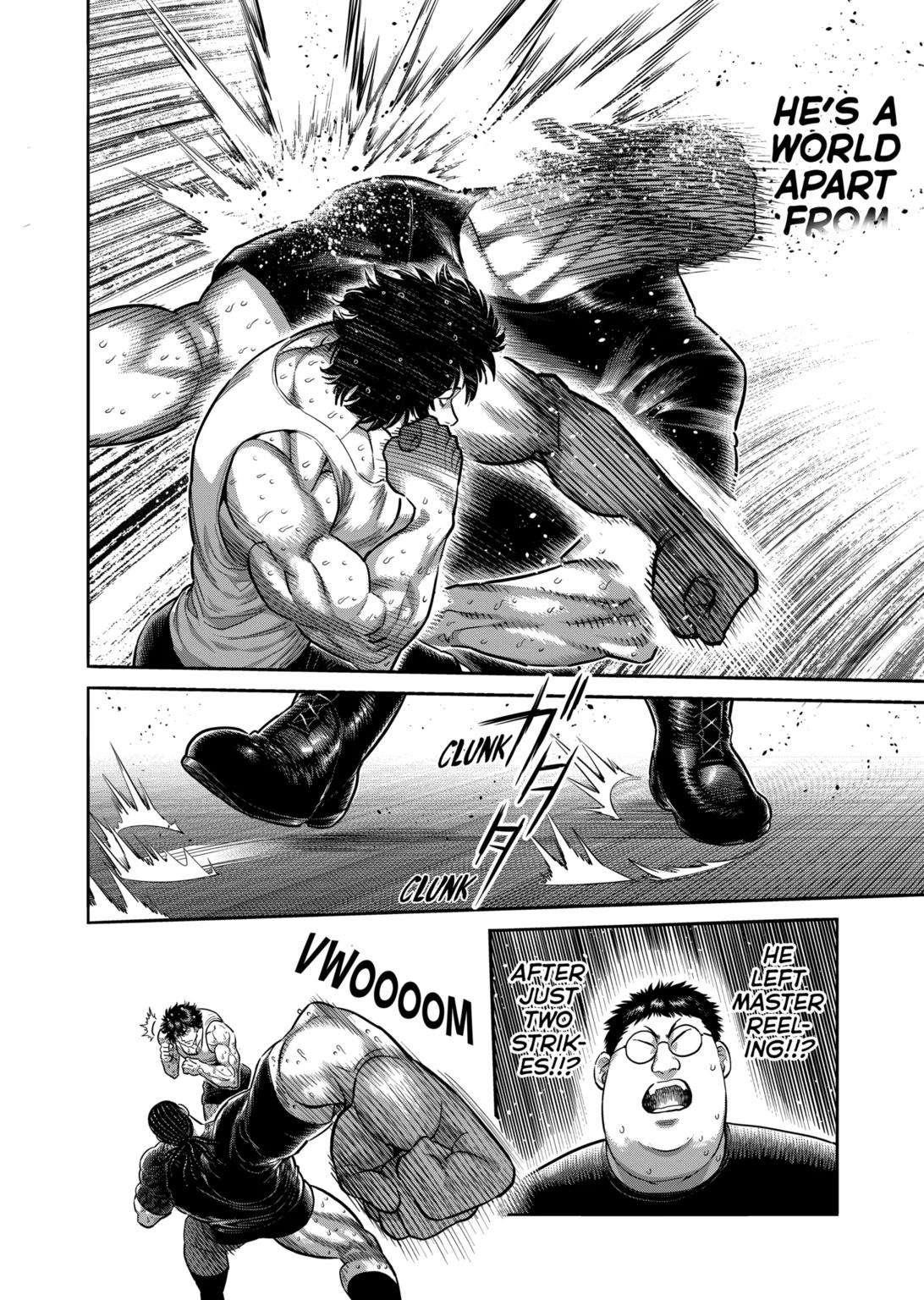 Kengan Omega Chapter 290 - Page 8 in English