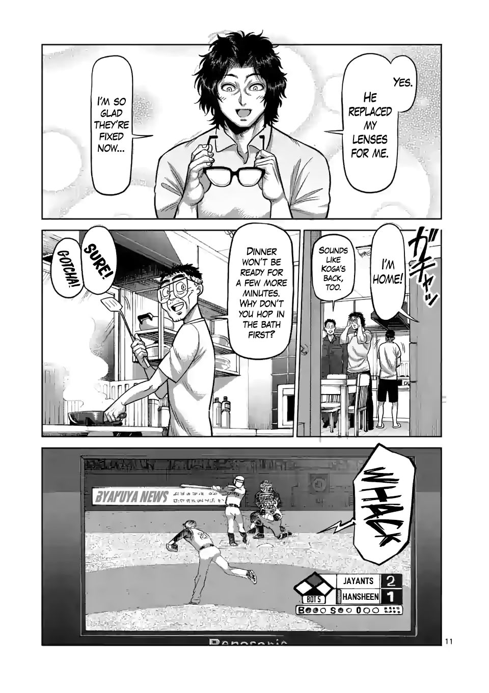 Kengan Omega Chapter 30 - Page 11 in English