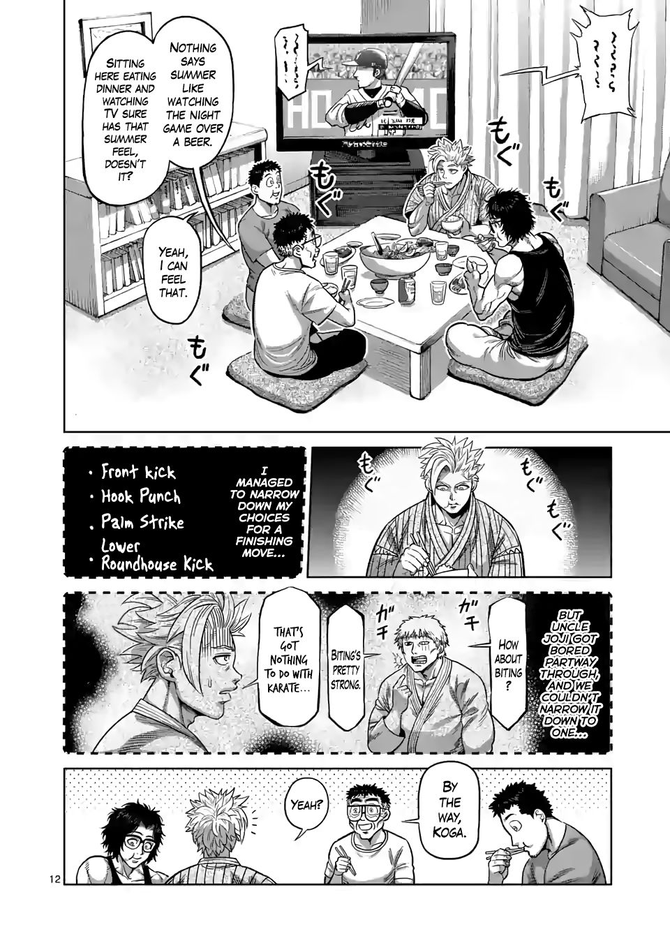 Kengan Omega Chapter 30 - Page 12 in English