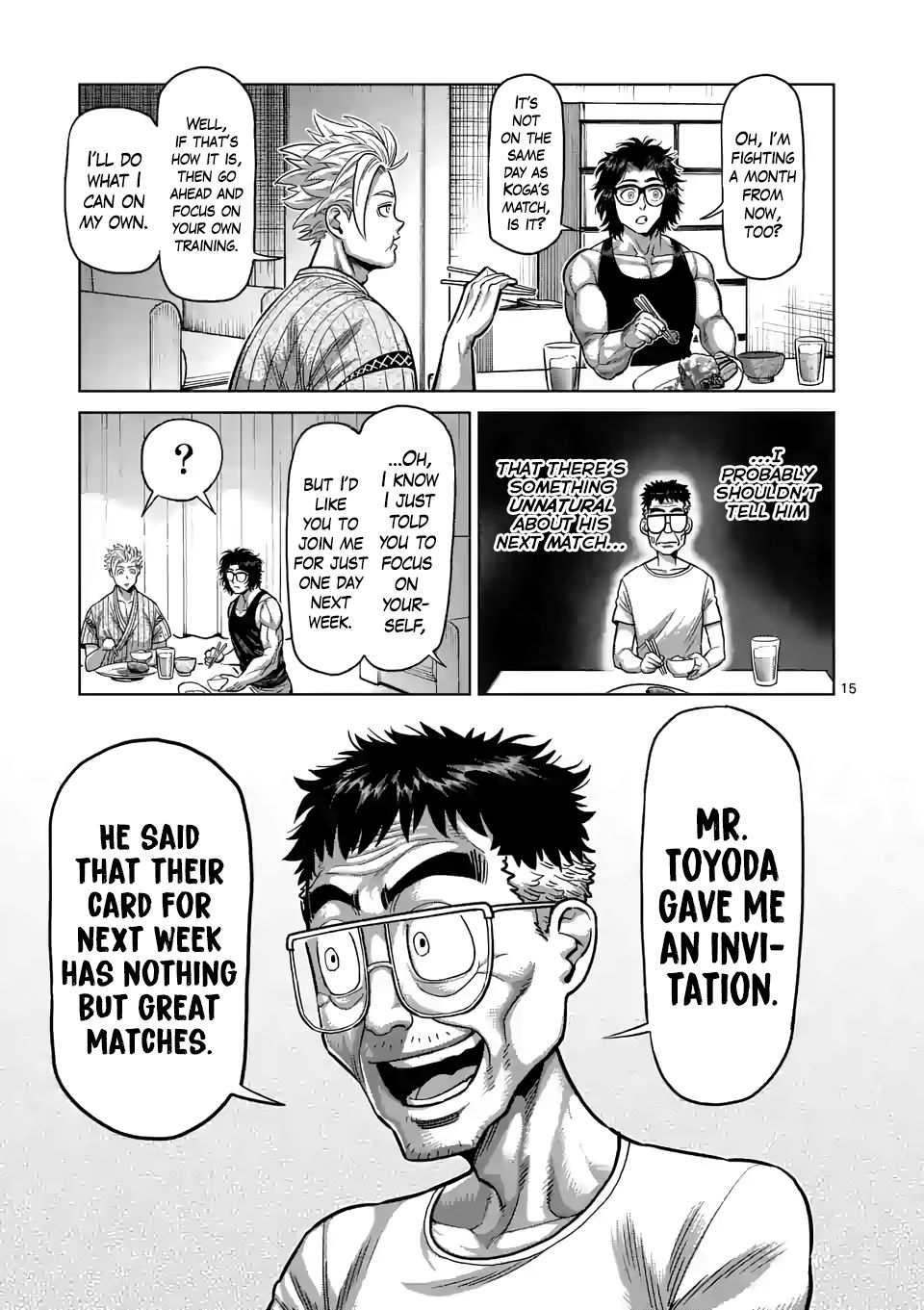 Kengan Omega Chapter 30 - Page 15 in English