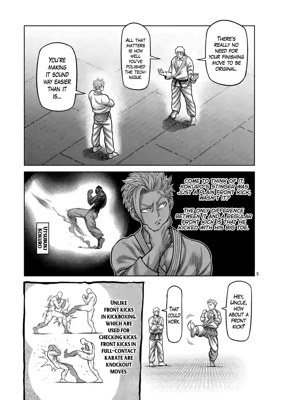 Kengan Omega Chapter 30 - Page 5 in English