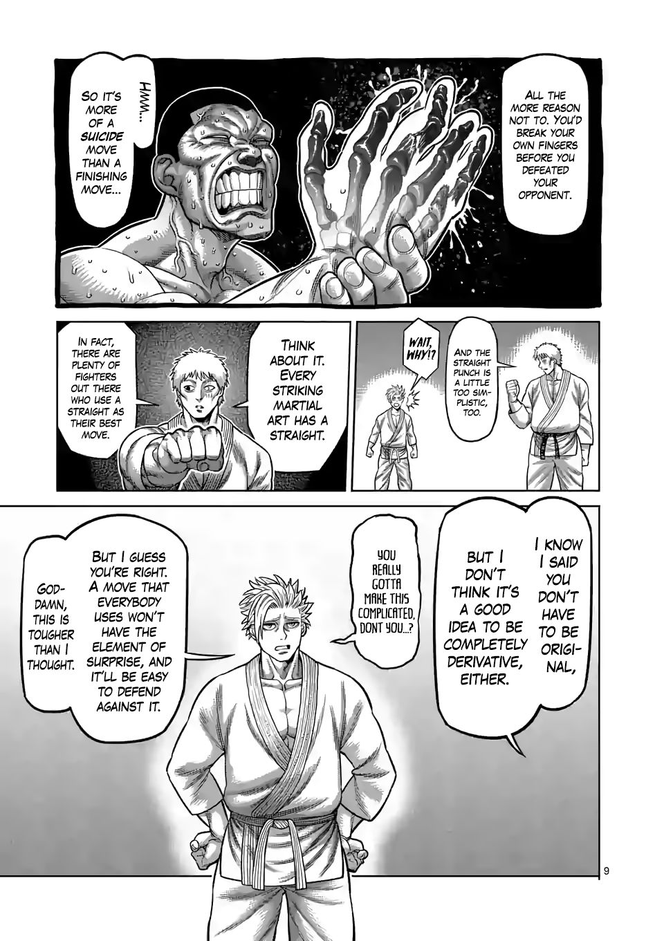 Kengan Omega Chapter 30 - Page 9 in English