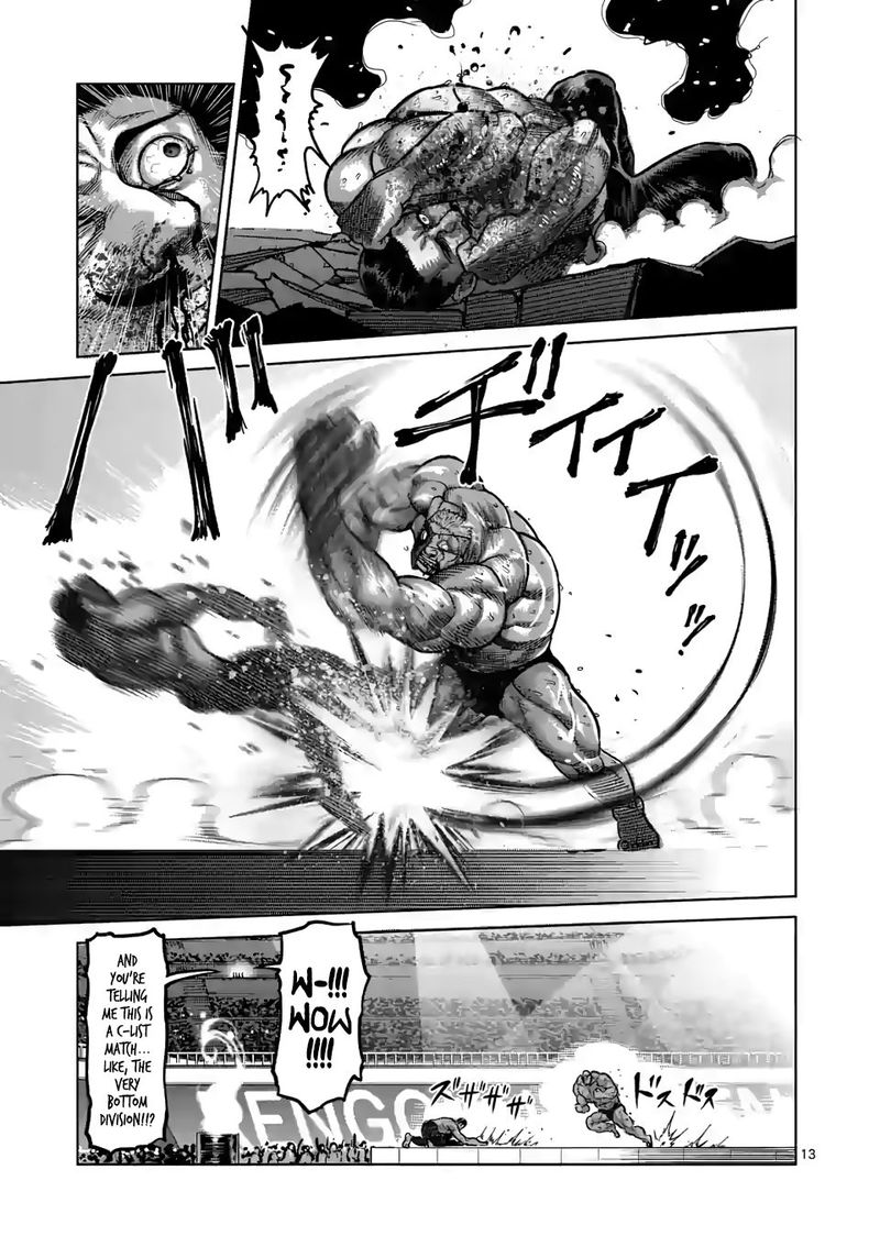 Kengan Omega Chapter 31 - Page 13 in English