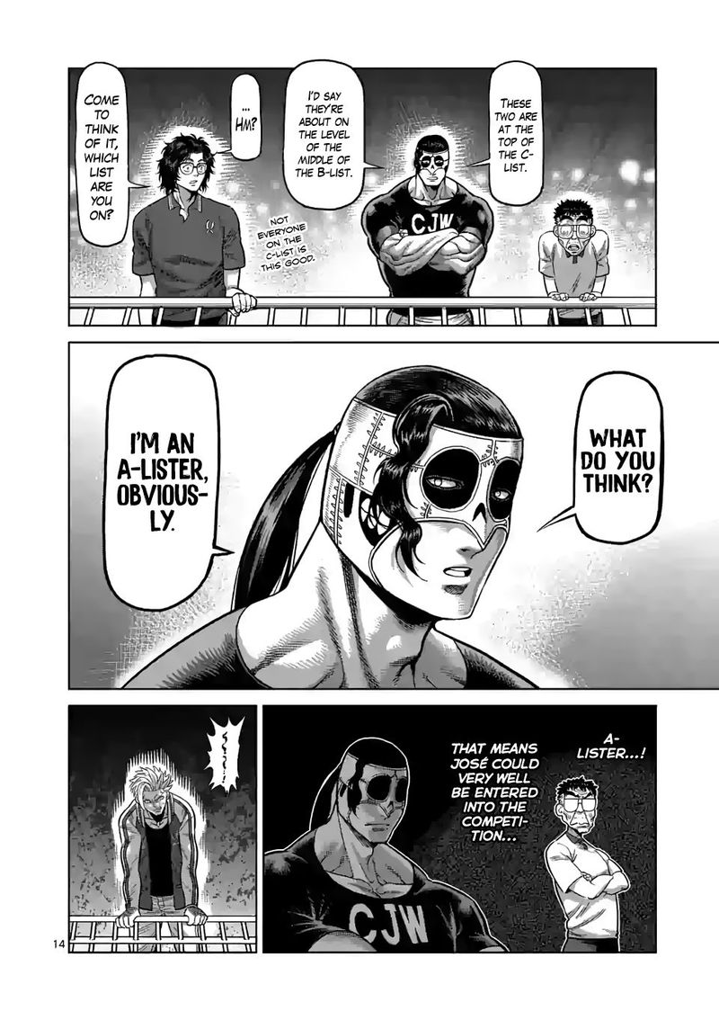 Kengan Omega Chapter 31 - Page 14 in English