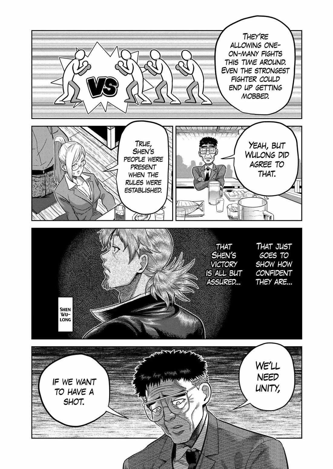 Kengan Omega Chapter 318 - Page 12 in English