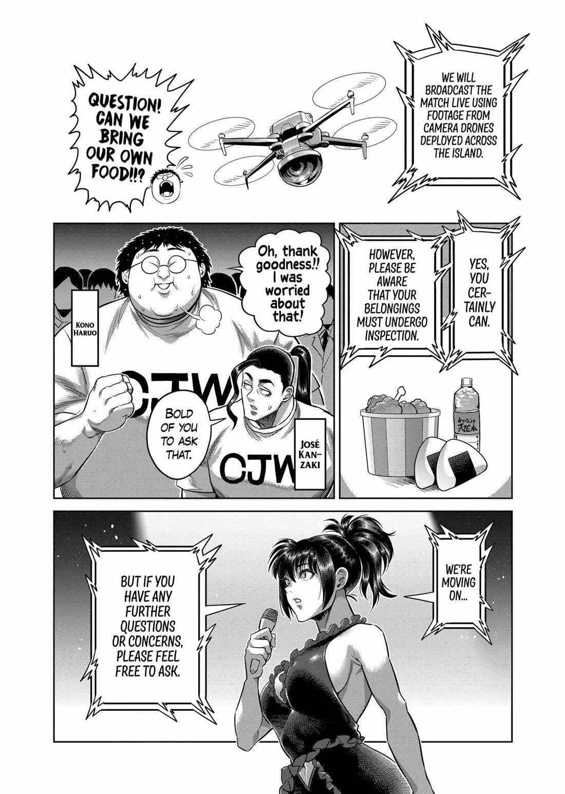 Kengan Omega Chapter 318 - Page 8 in English