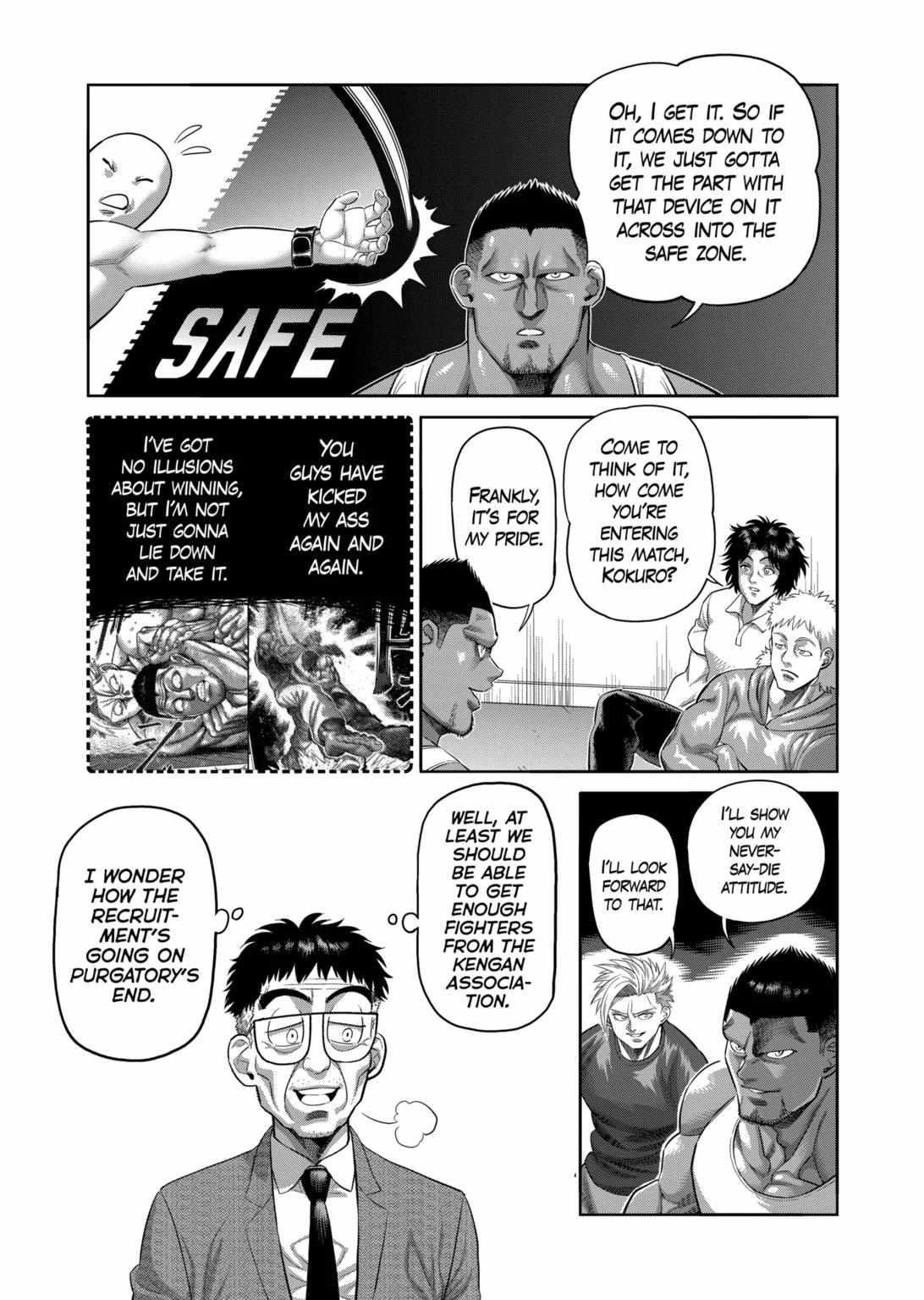 Kengan Omega Chapter 319 - Page 5 in English