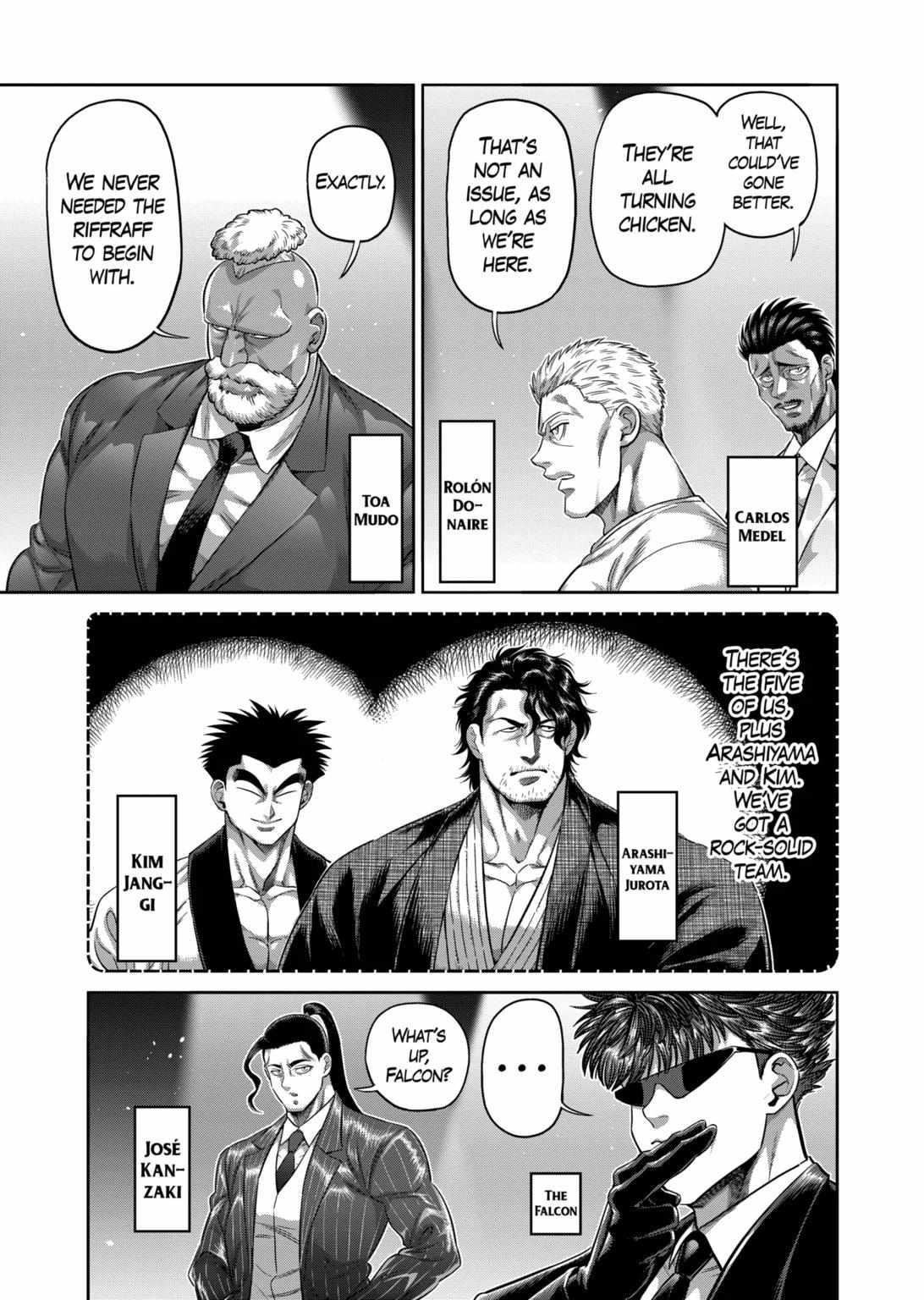 Kengan Omega Chapter 319 - Page 9 in English
