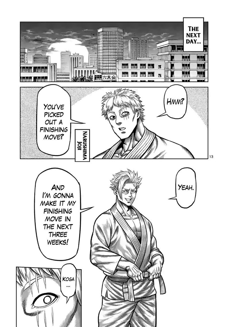 Kengan Omega Chapter 32 - Page 13 in English