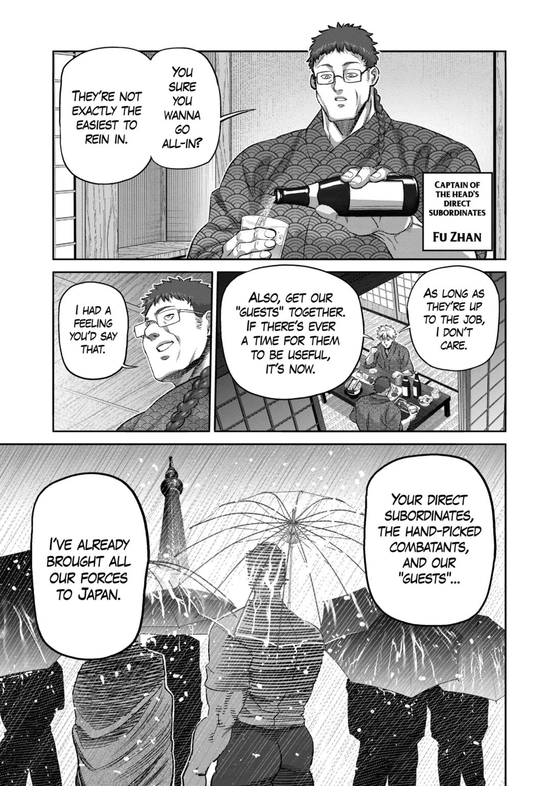 Kengan Omega Chapter 322 - Page 13 in English