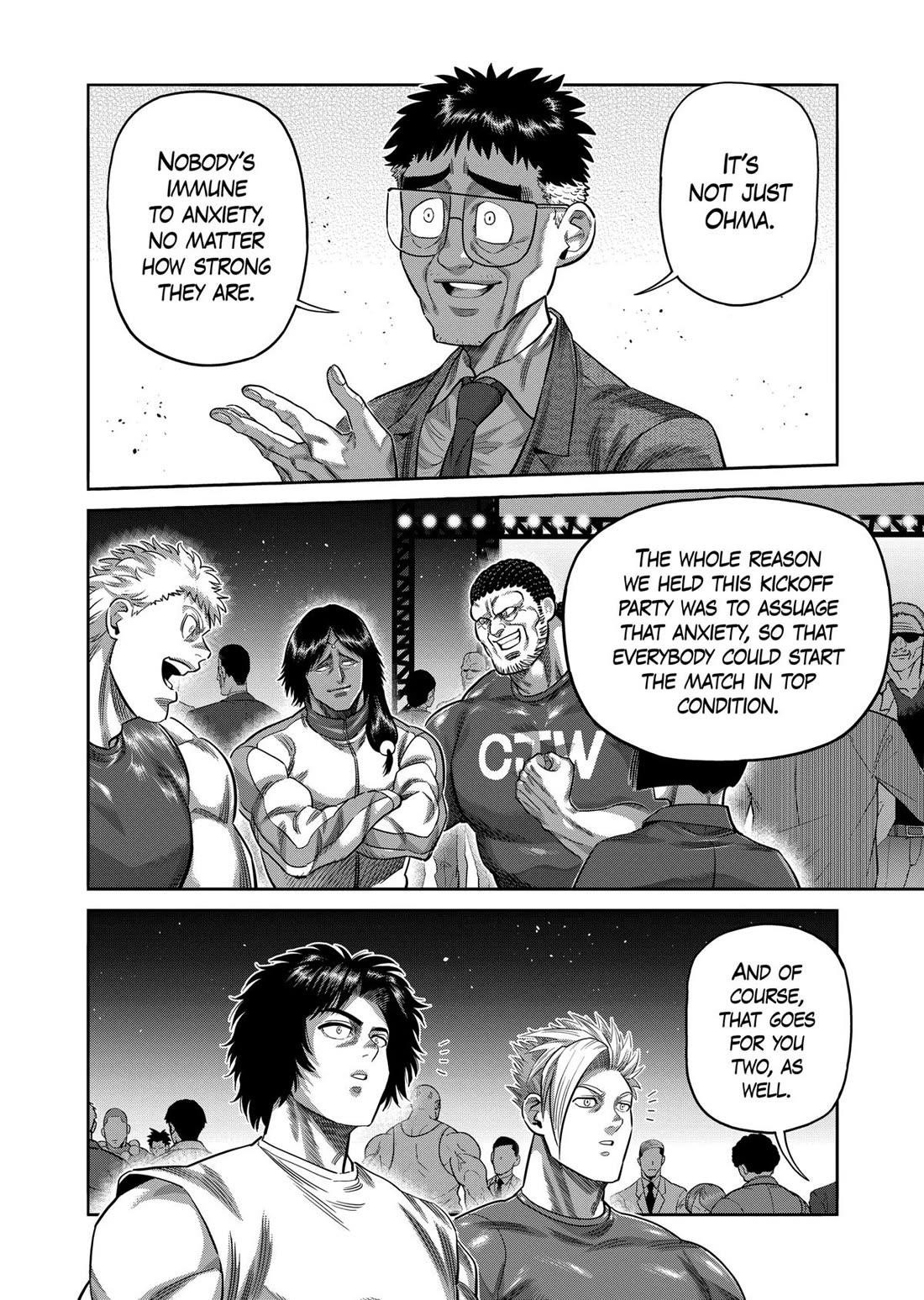 Kengan Omega Chapter 325 - Page 12 in English