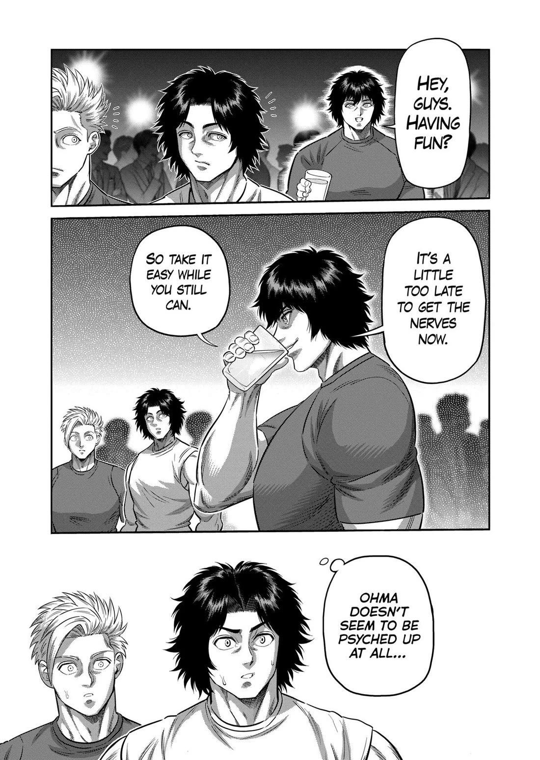 Kengan Omega Chapter 325 - Page 9 in English