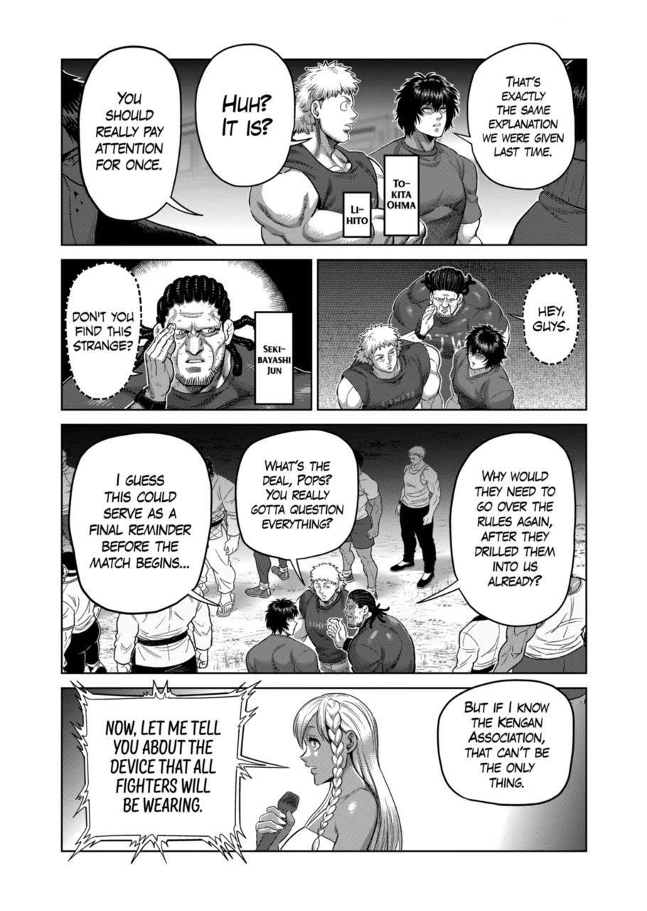 Kengan Omega Chapter 327 - Page 3 in English