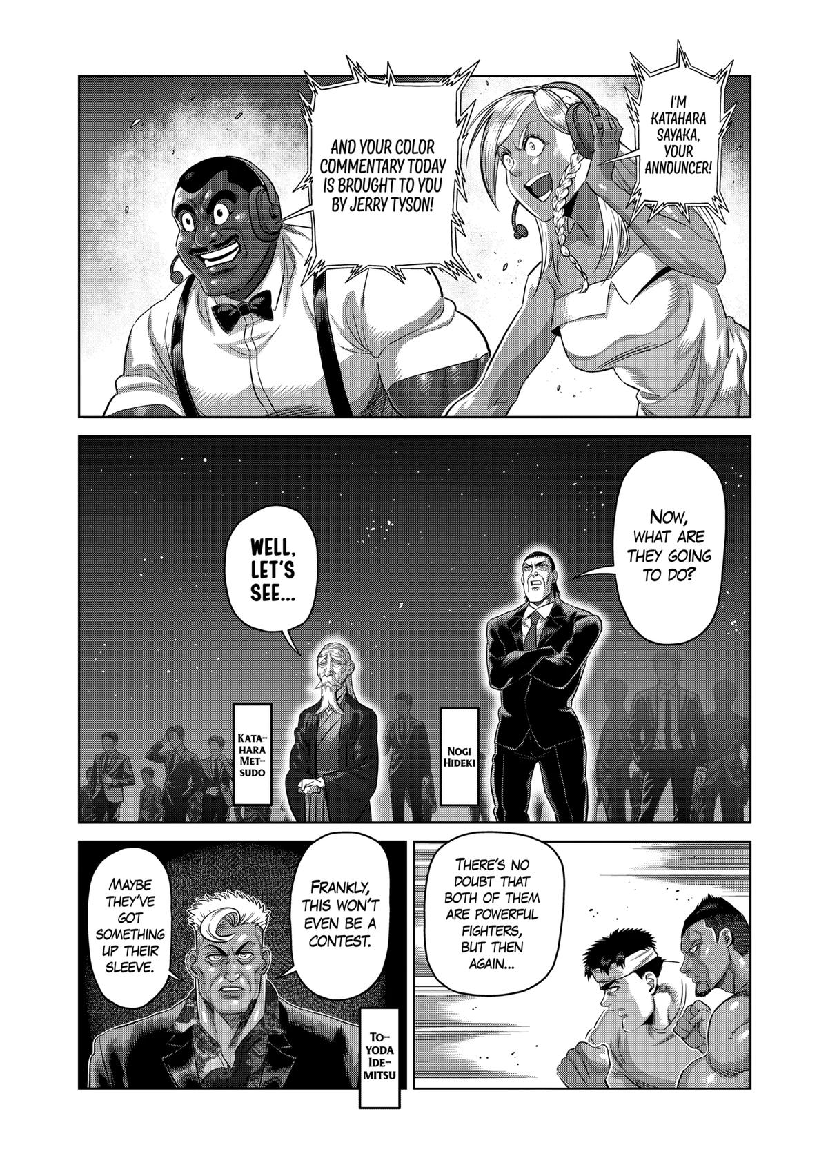 Kengan Omega Chapter 329 - Page 4 in English