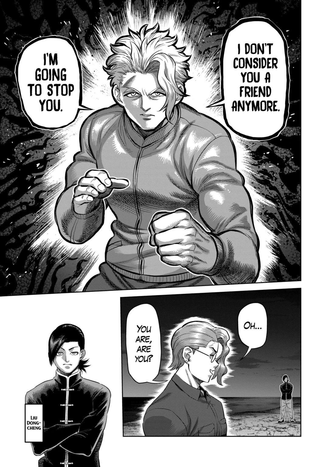 Kengan Omega Chapter 332 - Page 8 in English