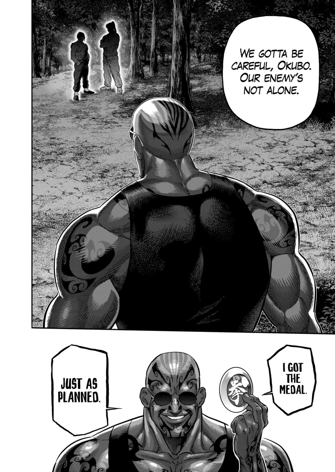 Kengan Omega Chapter 335 - Page 8 in English