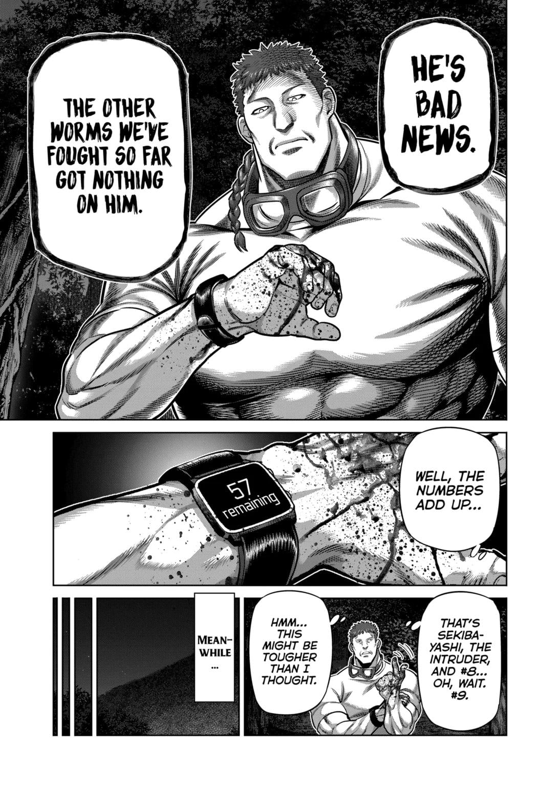 Kengan Omega Chapter 339 - Page 9 in English