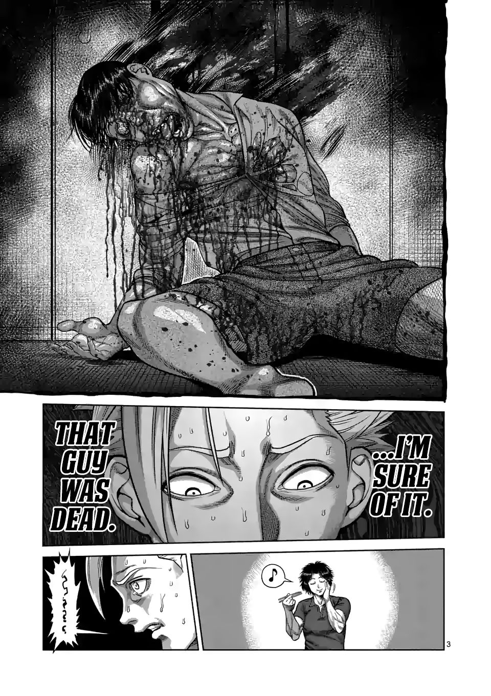 Kengan Omega Chapter 34 - Page 3 in English