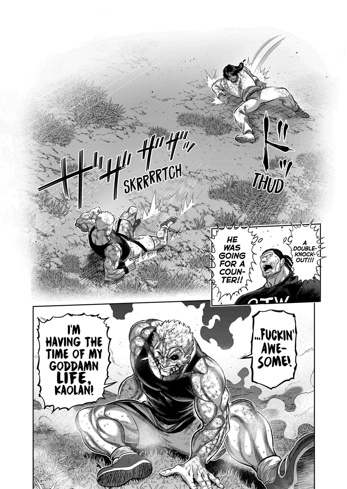Kengan Omega Chapter 343 - Page 13 in English